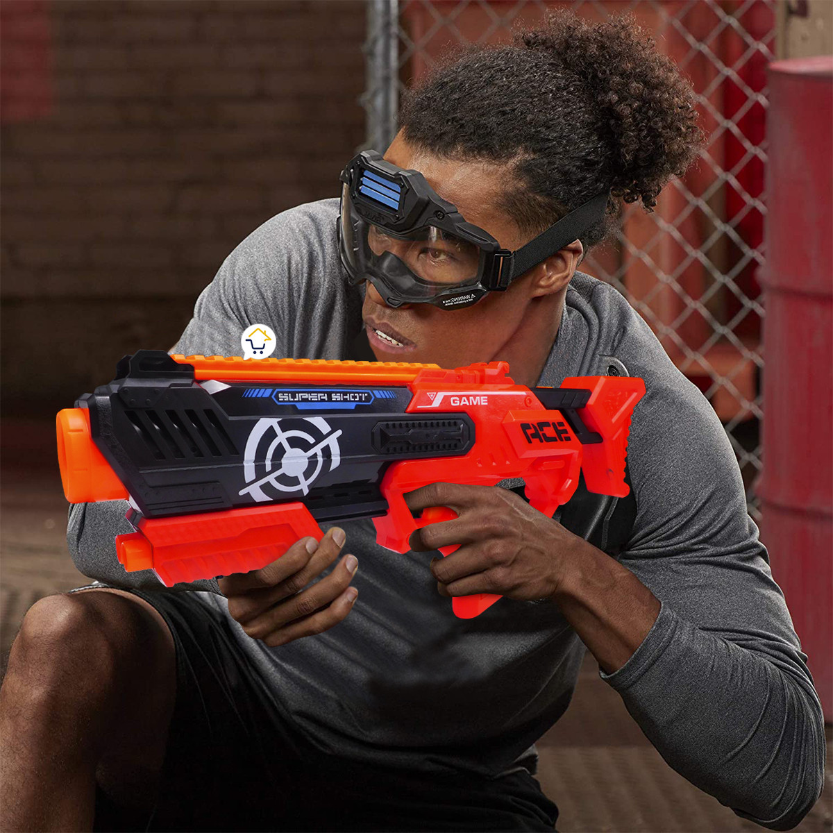 Miniatura 4 de Metralleta De Dardos Pistola MG27178